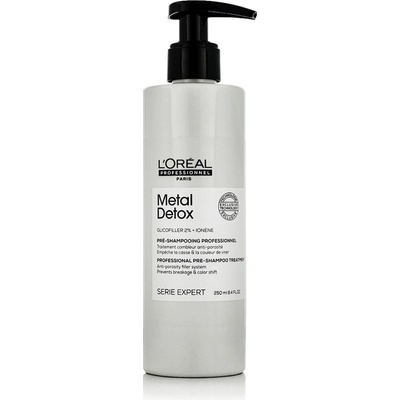 L'Oréal Professionnel Serie Expert Metal Detox PreShampoo Treatment 250 ml Předšamponová péče pro poškozené vlasy