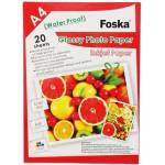 Foska Фото хартия, A4, 230 g/m2, гланц, 20 листа (W9601 230GSM)