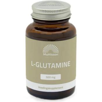 Image 1 of Mattisson Healthstyle L-Glutamine 500 mg [90 капсули]