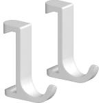 Hansgrohe WallStoris - Закачалка, 2 бр. , матово бяло 27929700 (27929700)