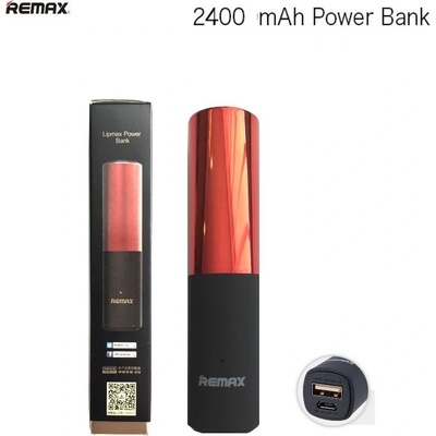 REMAX LipMax 2400mAh Power Bank Червен (RPL-12/RE)