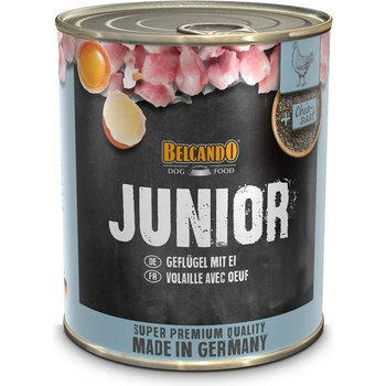 BELCANDO Junior - Птица с яйце - консерва 800г
