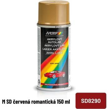 Motip Akrylový autolak sprej Škoda 150 ml SD8290 červená romantic