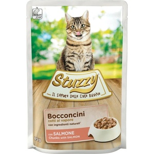 Stuzzy Cat Chunks парчета сьомга в сос 85 г