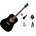 Pasadena PD-10 Premium SET Black Акустична китара