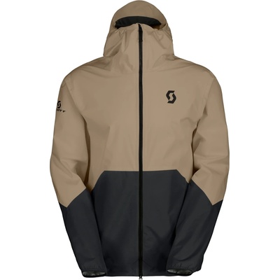 Scott Мъжко водоустойчиво яке Scott Jacket Explorair Light Dryo 2.5L Waterproof jacket - Toast Beige / Black - размер M (002-3354-0412)
