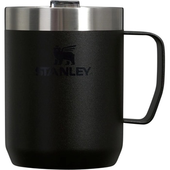 STANLEY Черна термочаша от неръждаема стомана 230 ml Stay-Hot Camp Mug Black - Stanley (10-11444-064)
