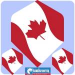 Unicorn Перо core maestro plus - canadian flag*
