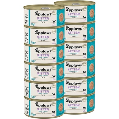 Applaws Kitten Консерва за котенца с риба тон в желе 12 x 70 г