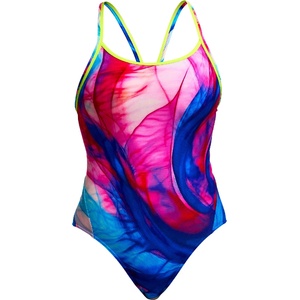 Funkita Дамски бански костюм Funkita Women's Diamond Back One Piece Swimsuit - Muscle Mad - размер 40 (EU) (150-5659-1615)