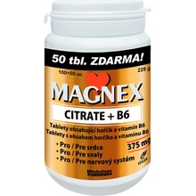 Magnex Citrate 375mg + B6 150 tablet