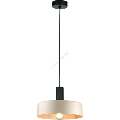Keter Lighting Пендел LATTE 1xE27/60W/230V бежов/черен (KE0115)