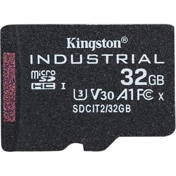 Image 1 of Kingston microSDHC Industrial 32GB UHS-1/CL10 (SDCIT2/32GBSP)