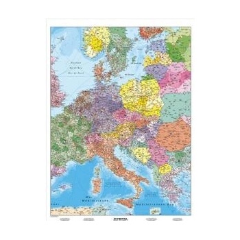 STIEFEL Mapa Európa PSČ