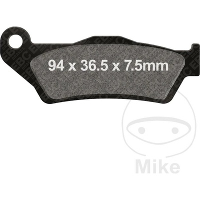 EBC brzdové destičky Standard Scooter EBC APRILIA MX 125 SUPERMOTO 04-07, RST 1000 MILLE FUTURA 01-04, RX 125 08-13, SRV 850 IE 12-17, SRV 850 IE ABS 12-18, SX 125 08-14, BENELLI BX 449 CROSS 10-11... – Zbozi.Blesk.cz