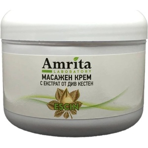 Amrita Масажен крем с екстракт от див кестен, 200 ml