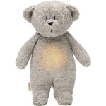 Moonie Мека играчка Moonie Organic 2.0 - Bear, с нощна лампа и успокояващи звуци, Gray (M-MGR2) - baby