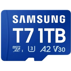 Samsung microSDXC T7 1TB U3/A2/V30 (MB-MB1T0T/WW)