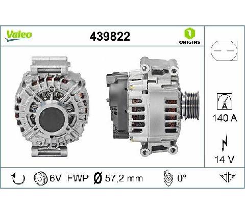 generátor VALEO 439822