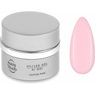 Nani Uv Led AI gel cotton pink 15 ml – Zboží Dáma