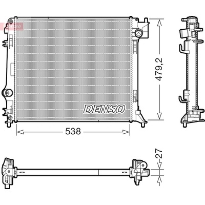 Chladič motora DENSO DRM46080