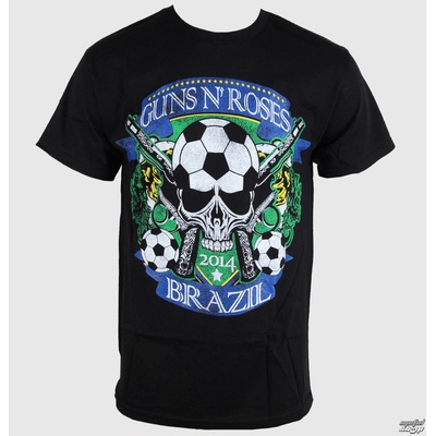 Bravado tričko metal Guns N' Roses Brazil Cup čierne