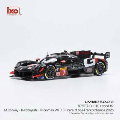 Toyota GR010 Hybrid 6h Spa 2025 7 Conway Kobayashi deVriesIXO 1:43