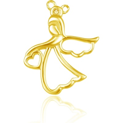 Beneto Pozlacený s andělíčkem AGS1326/47-GOLD – Hledejceny.cz