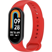 ESES Silikonový řemínek pro Xiaomi Mi Band 8 - Červený 1530003639