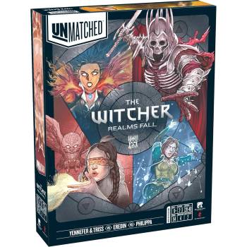 Restoration Games Настолна игра Unmatched: The Witcher - Realms Fall - Стратегическа (70391)