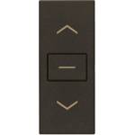 Vimar 30060. G Ключ за щори Linea, 1P 10 AX 250 V~ 1M, Black, (VM30060.G)