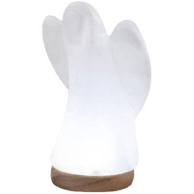 Мини USB лампа от хималайска сол Himalaya Salt Dreams - Бял ангел (240927)