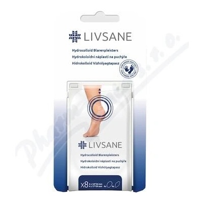 LIVSANE náplast s hojivým účinkem proužky 8 ks