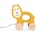 Matchstick Monkey Pull Along Animal люлееща се играчка Lion