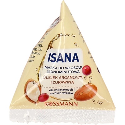 Isana Arganol & Cranberry regeneračná maska na vlasy 25 ml