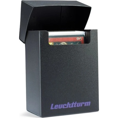 Leuchtturm Box DECK BOX Čierna krabička