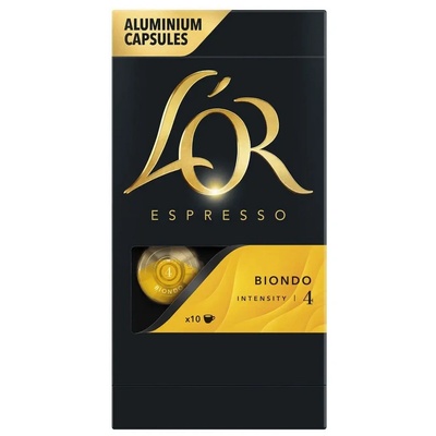 L'OR Алуминиеви капсули L'OR Espresso Biondo За Nespresso 10бр