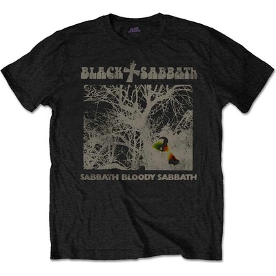 Black Sabbath tričko Sabbath Bloody Sabbath Vintage čierne