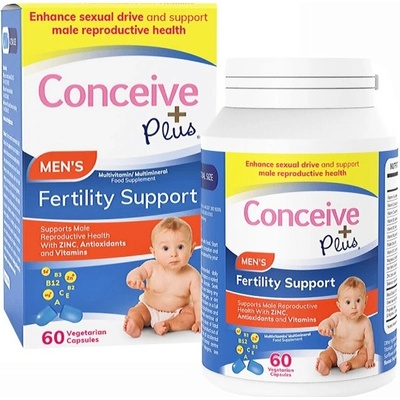 Sasmar Conceive Plus Men's Fertility Support vitamíny pre mužov 60 kapsúl.