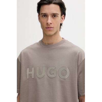 HUGO Памучна тениска HUGO Dinkee (50525765)