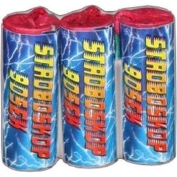 Stroboskop bílý 90 s 3 ks