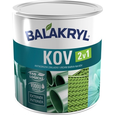 Balakryl KOV 2v1 0101 pastelovo sivý 0,7kg