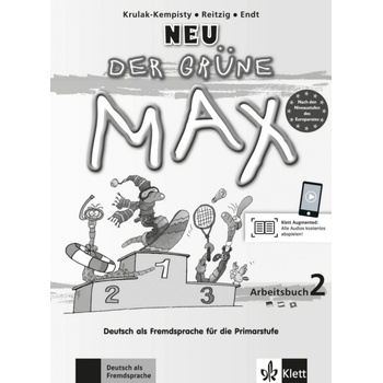 Der grüne Max NEU 2 - pracovní sešit 2. díl vč. audio-CD