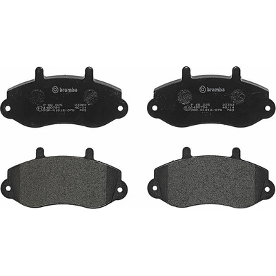 Sada brzdových platničiek kotúčovej brzdy BREMBO P 68 025