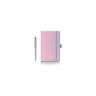 Sheaffer G232151 Sentinel Pink Emily in Paris CT sada guľôčkové pero + zápisník linajkový