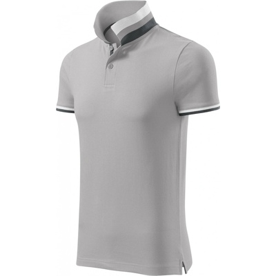 Malfini PREMIUM COLLAR UP 256 pánská polokošile stříbrná šedá