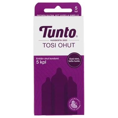 Tunto Ultra Thin condoms 5 pcs