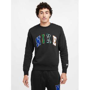 Nike Блуза m nk club bb crew letters (fz0879-010)