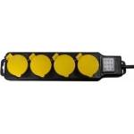 LogiLink 4 sockets IP44 1.5m