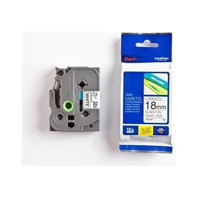 páska BROTHER TZ241 čierne písmo, biela páska Tape (18mm) TZE241